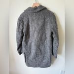 See By Chloe  Alpaca Wool Matted Double Breasted Coat Gray Size 36 Photo 5