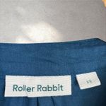 Roberta Roller Rabbit Roller Rabbit Top Embroidered V-Neck Pullover Tallulah Blouse‎ Tunic Sz XS Photo 3