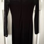 Petal and Pup  Farrow Long Sleeve Midi Dress Black Photo 1