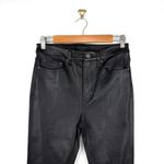 Equipment NEW  Sylvanna Leather Pants Black Sz 27 Photo 3