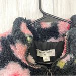 Sandy Liang  x Target Floral Sherpa Fleece Quarter Zip Jacket size XS Extra Small Photo 9