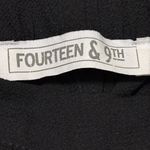 Fourteen & 9th  Chic Black Wide Leg Women's Pants Size S Photo 7