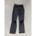 Abercrombie & Fitch Abercrombie Fitch Women Jeans Size 26/2 R Black Ankle Straight Ultra High Rise Photo 1