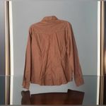 Rockies Maroon Brown Geo Print Pearl Snap Long Sleeve Western Shirt Womens XL Photo 14