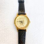 RARE Vintage Hersheys Chocolate Gold Leather Watch Photo 2