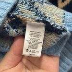 CeCe women’s collared sweater blue size M Photo 8