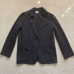 Max Studio Black Oversized Contour Blazer Professional Jacket Size Medium EUC Photo 0