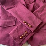The Limited  Pink & Brown Gingham Blazer Size Small Photo 8