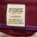PINK - Victoria's Secret PINK maroon long sleeve tee womens size L Photo 1