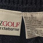 Vintage Liz Claiborne Floral Print Golf Sweater Vest Size L Blue Size L Photo 3