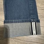 Banana Republic Stretch Y2K Cropped Jeans Womens 27/4 Blue Denim Cuffed Ankle Photo 6