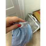 Universal Threads Universal Thread Sunset Blue Chambray Pull On Relaxed Linen Shorts Large NEW Photo 4