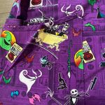 Disney  The Nightmare  Before  Christmas  Scrub Shirt Size Medium New Photo 3