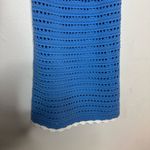 Willow & Wind Blue White Crochet Mini Sun Dress Size M Photo 3