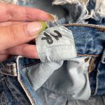 Big star Vintage 90s Light Wash Denim High Rise Distressed Cut Off Summer Shorts Photo 8