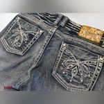Shyanne 1068  “Anne” Bootcut Jeans 11/12 (33x33) Bling Rhinestone Western Stretch Photo 8