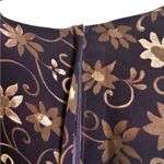 Vintage Byer Studio Maxi Dress Empire Waist Floral 90s Grunge Boho Size 12 Purple Photo 5