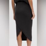 Lululemon Athletica Black Softstreme Column Midi Skirt - NWT! Photo 1