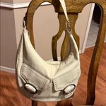 Etienne Aigner Elegant Cream Leather Shoulder Bag Photo 8