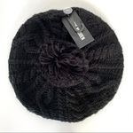 Steve Madden 🆕 NWT  Black Knit Hat Photo 3