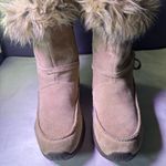 Sorel Tan Winter Boots with Fur Trim Photo 12