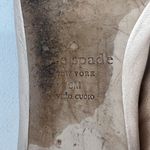 Kate Spade  Size 9 Ballet Flats Wagan Ankle Strap Leather in Quartz Metallic Gold Photo 11