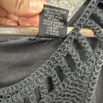 Jennifer Lauren Sleeveless Maxi Dress Women 3X Blue Geometric Crochet Boho Beach Photo 3