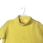 Philosophy Republic Clothing Sweater Womens Small Yellow Turtleneck Ribbed Knit Photo 7