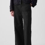 Gap  Loose Khakis Black wide leg jeans Photo 0