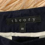 Theory  Navy Blue Trousers 00 Photo 3