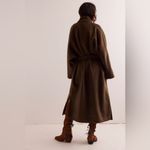Free People  Alma Duffle Coat in Beech XS Photo 6