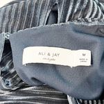 Ali & Jay  Long Sleeve V Neck Wide Leg Corduroy Velvet Jumpsuit Green Medium Photo 2