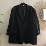 Haband Lion’s Den Black Blazer Sport Coat Jacket Blazer Suit Two 2 Button Measurement in pics Size 3X Photo 0