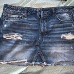 American Eagle Outfitters Jean Skirt Blue Size 12 Photo 0