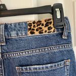 ZARA Size 00 Dark Wash Distressed Jeans Straight Leg Photo 3