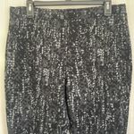 Workshop Republic Clothing Women Gray and Black Geometric Design Leggings NWT XL Photo 1