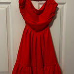 SheIn Orange Dress Photo 0