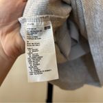 Uniqlo  Ribbed Cropped Tank Top Built in Bra Padded Cami Brami Crop Gray Size M Photo 3