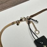 Ann Taylor Gold Tone Chain Necklace NWT $49 Adjustable Length Photo 1