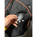 AETHER Women's 1/2 Zip Sleeve Pocket Sweater in Black Medium Athletic‎ Photo 6