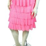 Victoria's Secret VICTORIS SECRET Pink Layer Beach Skirt Sz Medium Photo 2