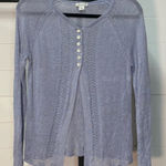 Sundance  Light Blue Button Down Knit Cardigan Sweater. Size XS Photo 0