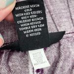 Lane Bryant Linen Blend Shorts Women's Plus Size 26/28 Purple Wine Drawstring Photo 4