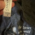 Bella Canvas Womens  v neck wolf gray shirt Photo 1