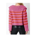 Striped Sweater Pink Size M Photo 3