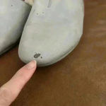 Born Blue/Gray leather slingback slip on shoes womens 8 Gray Photo 8