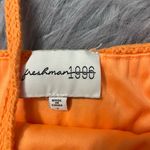 Freshman 1996 Bold Orange Knitwear tank and skirt two piece Photo 6