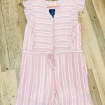 Prómesa NWT Boutique Pink/white Romper small Photo 8