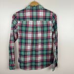 Vineyard Vines  Womens Multicolor Plaid‎ Flannel Button Down Shirt Sz 0 Preppy Photo 6