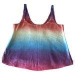 Storia Purple and Pink Sleeveless Tank Top Photo 1